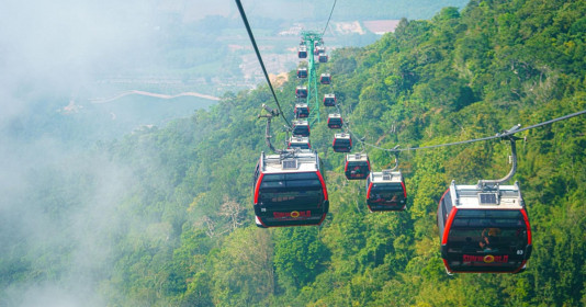 Ưu đãi 50% giá vé cáp treo lên núi Bà Đen cho học sinh, sinh viên