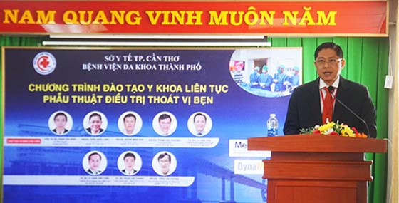 Cần Thơ: Chia sẻ kinh nghiệm trong điều trị hiệu quả thoát vị bẹn