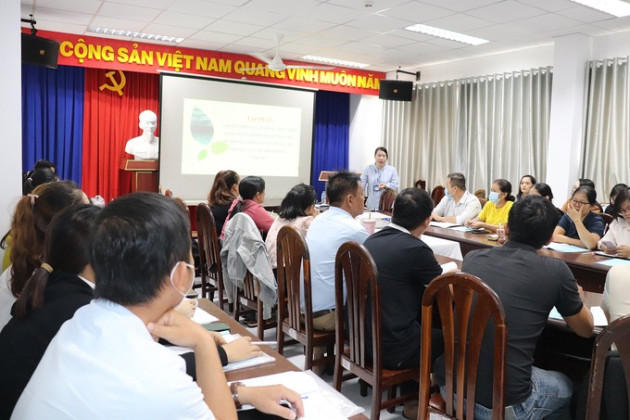 Tây Ninh: Tập huấn truyền thông vận động thực hiện giảm muối trong khẩu phần ăn, phòng chống tăng huyết áp, đột quỵ