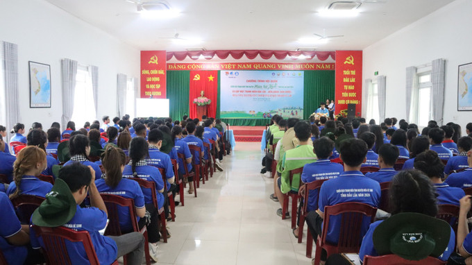 Hội quân chiến dịch thanh niên tình nguyện mùa hè xanh tỉnh Đắk Lắk năm 2024