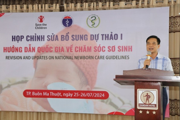 Đắk Lắk: Họp cập nhật, chỉnh sửa hướng dẫn quốc gia về chăm sóc sức khỏe trẻ sơ sinh