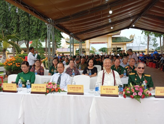 Bà Rịa – Vũng Tàu: Xã Long Phước tổ chức họp mặt, dâng hương tưởng nhớ, tri ân các Anh hùng liệt sĩ