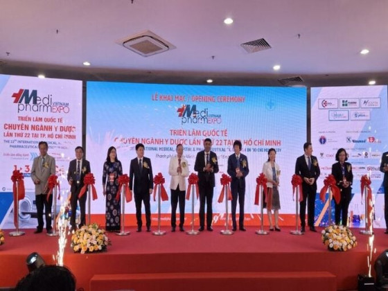 450 doanh nghiệp tham gia triển lãm quốc tế chuyên ngành y dược lần thứ 22