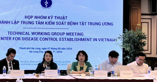 Bộ Y tế tổ chức cuộc họp nhóm kỹ thuật xin ý kiến dự thảo Đề án thành lập Trung tâm Kiểm soát bệnh tật Trung ương