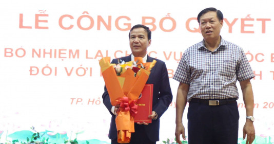 PGS.TS.BS Lê Đình Thanh tiếp tục giữ chức Giám đốc Bệnh viện Thống Nhất