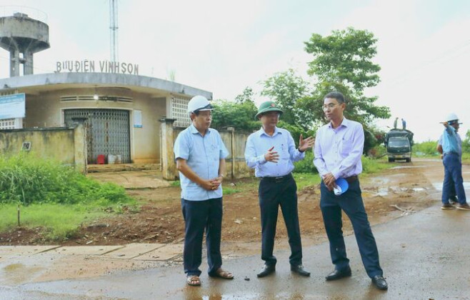 Bình Định: Kiểm tra các công trình giao thông tại 2 huyện Vĩnh Thạnh và Vân Canh