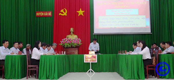 Tiền Giang: Huyện Cái Bè tổ chức diễn tập phòng, chống thiên tai, tìm kiếm cứu nạn và phòng thủ dân sự năm 2024
