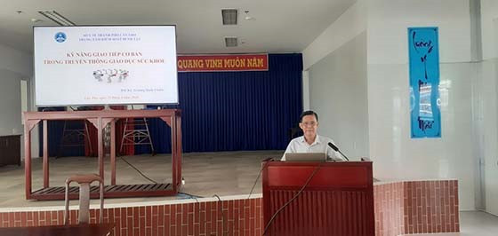 Cần Thơ: Tập huấn kỹ năng truyền thông giáo dục sức khỏe