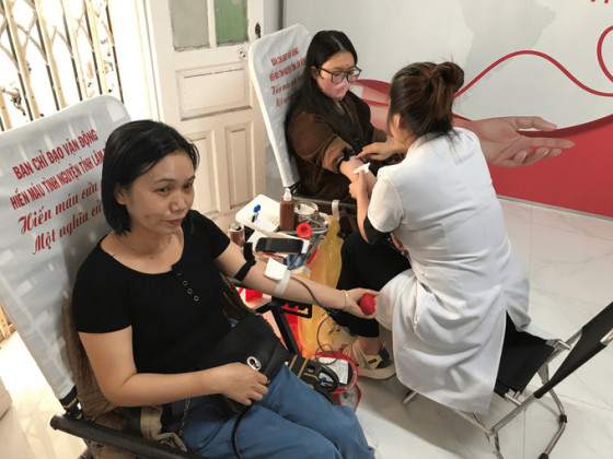 Hội Chữ thập đỏ tỉnh Lâm Đồng tổ chức hiến máu tình nguyện