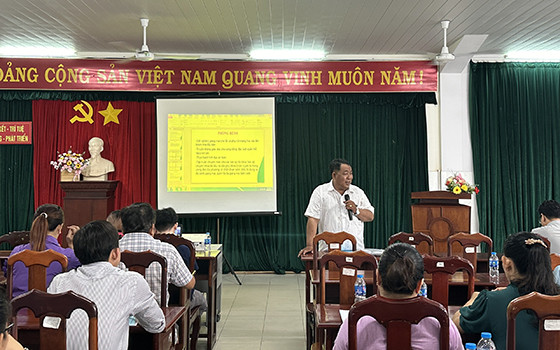 Cần Thơ: Tập huấn, đào tạo và chuyển giao kỹ thuật cho tuyến quận, huyện