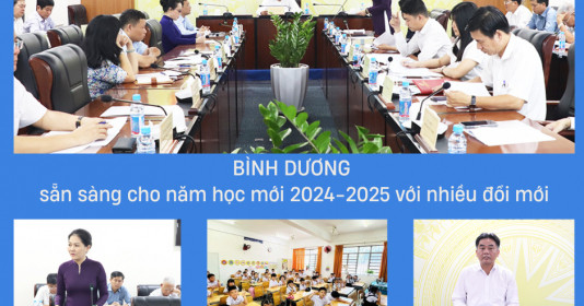 Bình Dương sẵn sàng cho năm học 2024 - 2025 với nhiều đổi mới