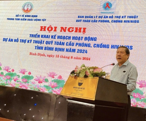 Bình Định: Triển khai hoạt động dự án hỗ trợ kỹ thuật quỹ toàn cầu phòng, chống HIV/AIDS năm 2024
