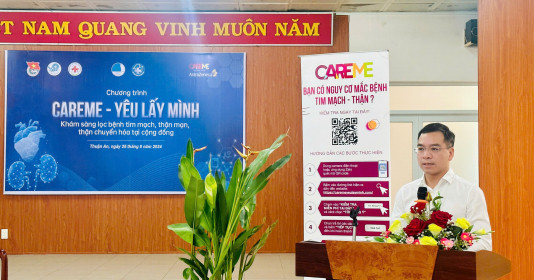 Bình Dương: Tầm soát bệnh lý tim mạch và bệnh thận mạn cho người dân