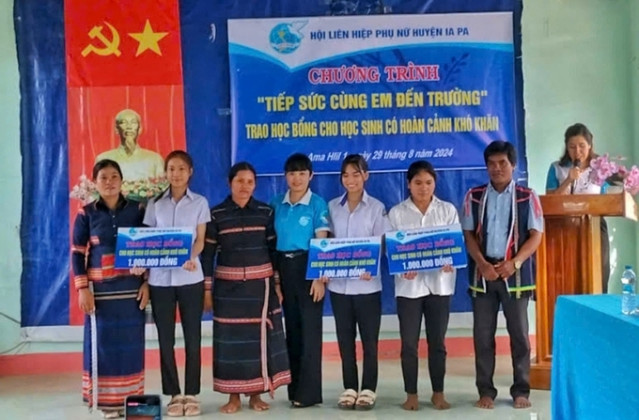 Gia Lai: Huy động hơn 2 tỷ đồng tiếp sức học sinh nghèo đến trường