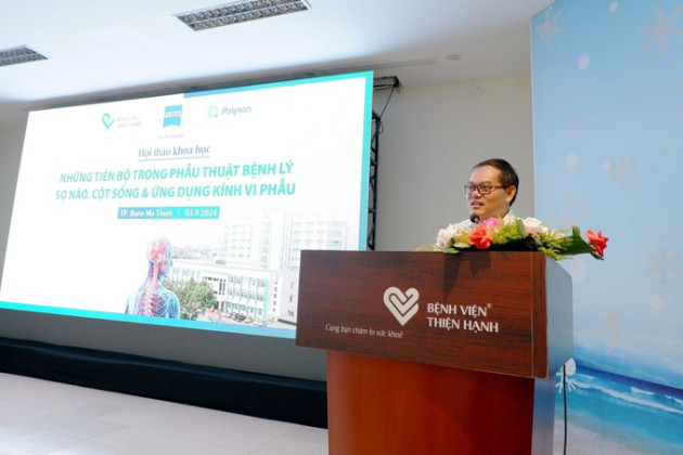 Hội thảo khoa học “Những tiến bộ trong phẫu thuật bệnh lý sọ não, cột sống và ứng dụng kính vi phẫu”