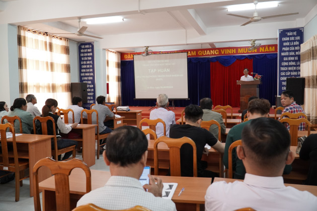 Cà Mau: Tập huấn điều trị dự phòng trước phơi nhiễm HIV (PreP)