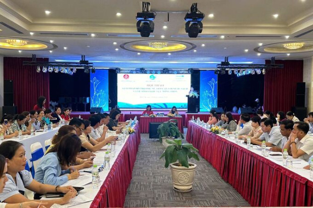 Hội thảo giải pháp hỗ trợ phụ nữ tiếp cận với nước sạch và vệ sinh ở khu vực nông thôn tại tỉnh Đắk Lắk