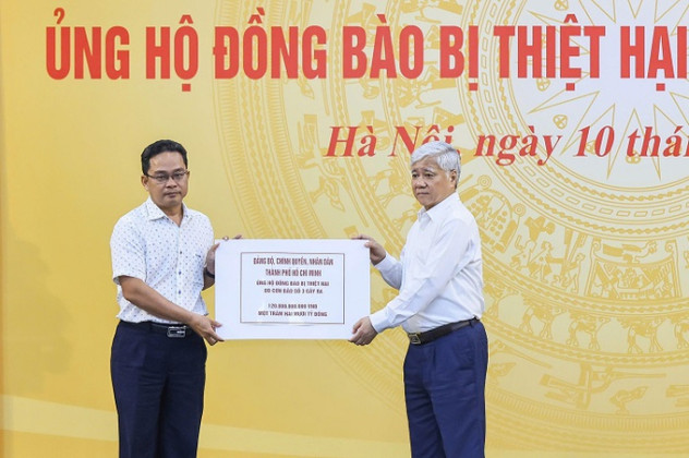TP. HCM đăng ký ủng hộ 120 tỷ đồng cho đồng bào bị thiệt hại do cơn bão số 3