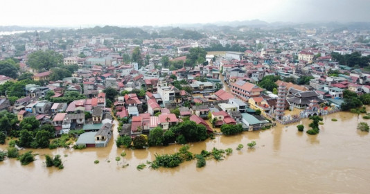 Quảng Ngãi kêu gọi ủng hộ đồng bào bị thiệt hại do bão số 3 và lũ lụt gây ra