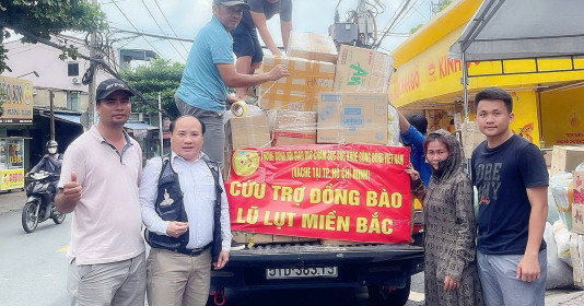 VACHE phía Nam tổ chức chuyến thiện nguyện hướng về đồng bào miền Bắc