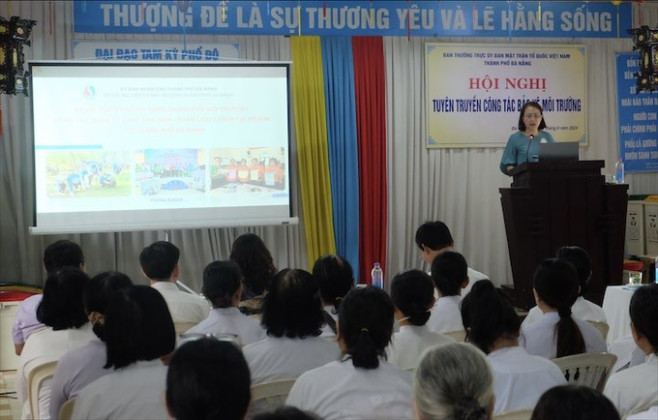 Đà Nẵng: Tuyên truyền bảo vệ môi trường và ứng phó với biến đổi khí hậu