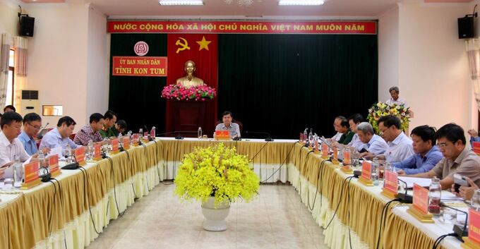 Kon Tum: Họp Ban Chỉ huy phòng, chống thiên tai, tìm kiếm cứu nạn và phòng thủ dân sự tỉnh năm 2024