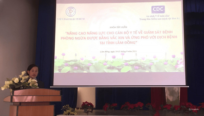 Tập huấn nâng cao năng lực về giám sát bệnh phòng ngừa được bằng vắc xin và ứng phó với dịch bệnh tại tỉnh Lâm Đồng