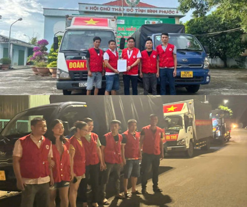 Bình Phước chung tay sẻ chia, hỗ trợ đồng bào miền Bắc khắc phục hậu quả bão lũ
