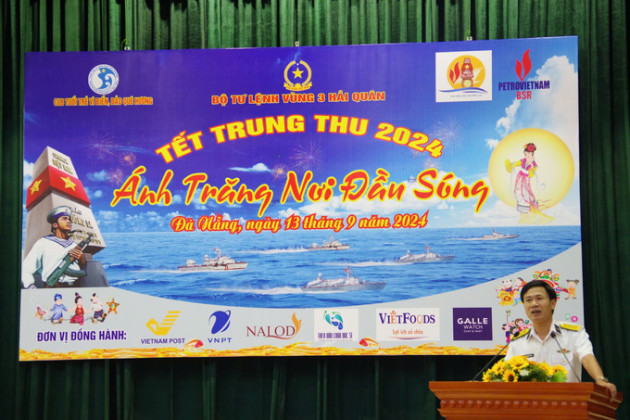 Vùng 3 Hải quân tổ chức tổ chức chương trình Tết Trung thu cho các cháu thiếu niên, nhi đồng