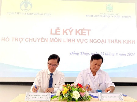 Bệnh viện Đại học Y Dược TP. HCM hỗ trợ Bệnh viện Đa khoa Đồng Tháp chuyển giao kỹ thuật lĩnh vực ngoại thần kinh