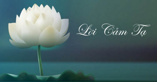 Lời cảm ơn