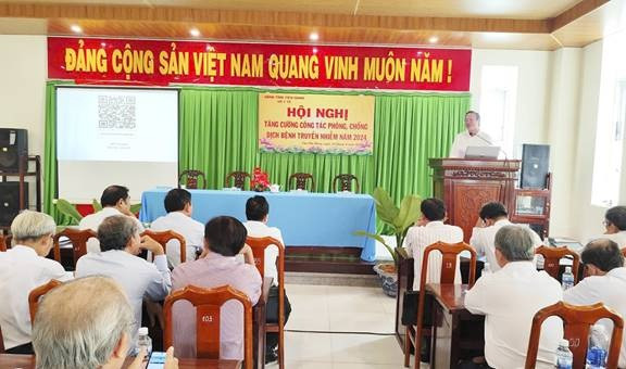 Tiền Giang: Hội nghị tăng cường công tác phòng, chống dịch bệnh truyền nhiễm năm 2024