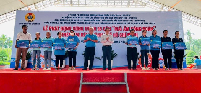 TP. HCM: Phát động công trình xây dựng 95 “Mái ấm công đoàn” cho người lao động