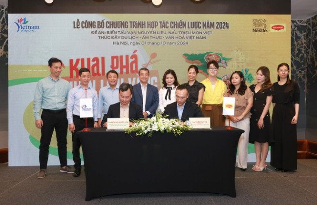 Công bố chương trình hợp tác năm 2024: Khai phá nguyên liệu vàng, vang danh ẩm thực Việt