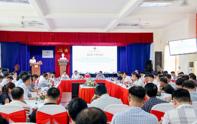 Quảng Ngãi: Nâng cao hiệu quả triển khai thực hiện chương trình môn học giáo dục thể chất