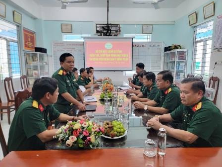 Bộ Chỉ huy Quân sự tỉnh Đồng Tháp thăm và làm việc tại Bệnh viện Quân dân y tỉnh