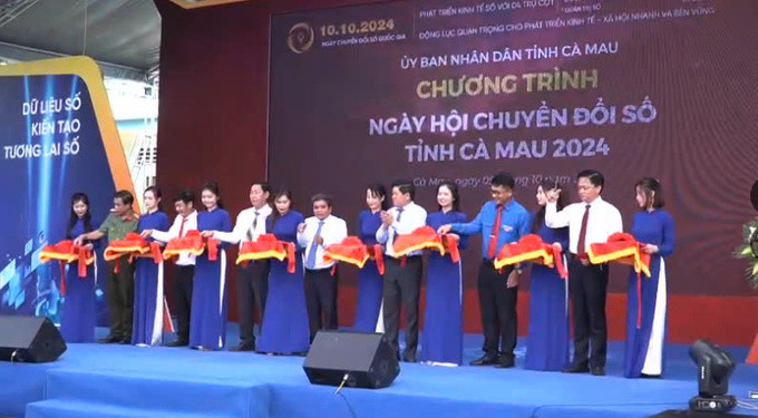 Cà Mau hưởng ứng Ngày Chuyển đổi số Quốc gia 2024