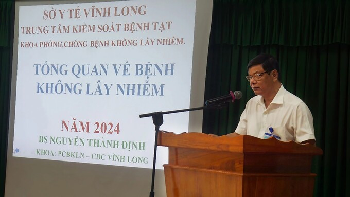 Vĩnh Long: Tập huấn phòng chống bệnh không lây nhiễm cho học sinh