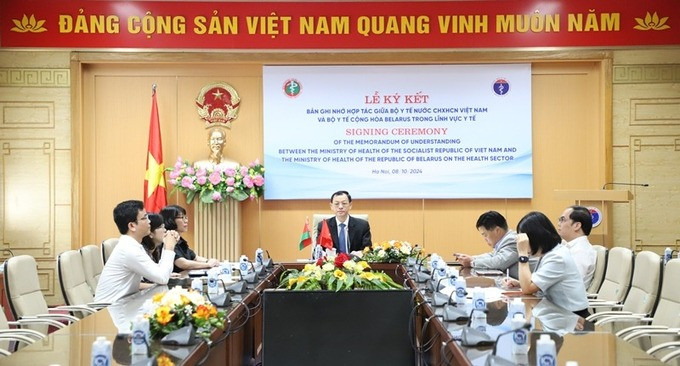 Bộ Y tế Việt Nam ký kết Bản ghi nhớ hợp tác với Bộ Y tế Cộng hòa Belarus