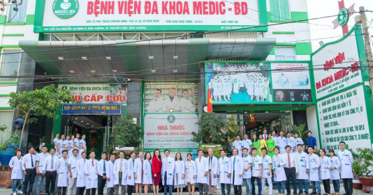 Bệnh viện Đa khoa Medic Bình Dương phẫu thuật nội soi thành công u bì buồng trứng