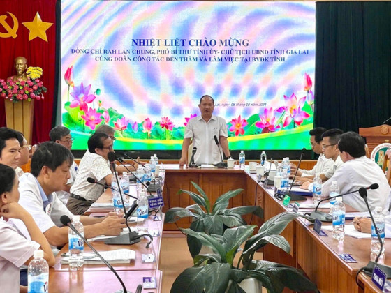 Quan tâm tháo gỡ khó khăn tại Bệnh viện Đa khoa tỉnh Gia Lai