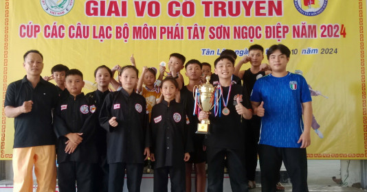Bình Dương: Sôi nổi giải cúp các Câu lạc bộ môn phái Tây Sơn Ngọc Điệp mở rộng, lần thứ 1 năm 2024 tại huyện Bắc Tân Uyên
