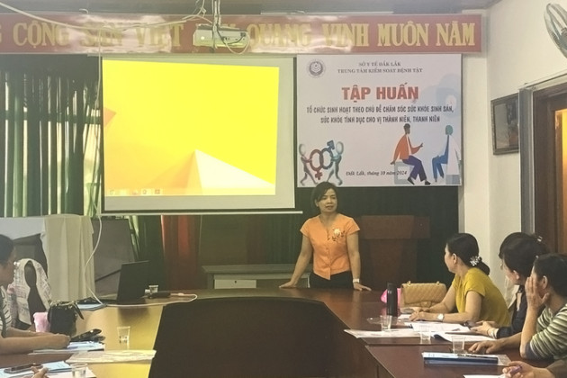 Đắk Lắk: Tập huấn chăm sóc sức khỏe sinh sản, sức khỏe tình dục cho vị thành niên, thanh niên
