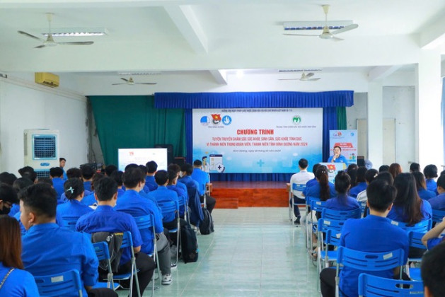 Bình Dương: Tuyên truyền kiến thức chăm sóc sức khỏe sinh sản cho hơn 200 đoàn viên, thanh niên