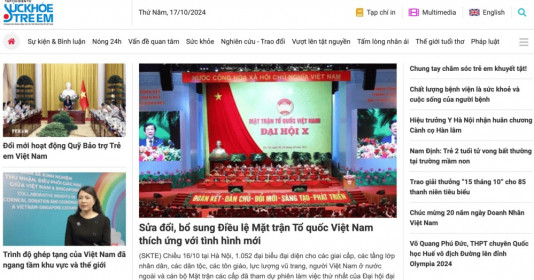 Tạp chí Tình thương và Cuộc sống đổi tên thành Tạp chí Sức khỏe Trẻ em