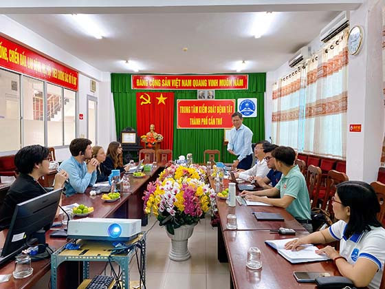 Cần Thơ: Làm việc với đoàn quỹ sáng kiến L’Initiative về công tác phòng chống HIV/AIDS