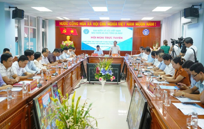 Cà Mau: Sơ kết công tác phối hợp tuyên truyền chính sách bảo hiểm xã hội, bảo hiểm y tế 9 tháng năm 2024