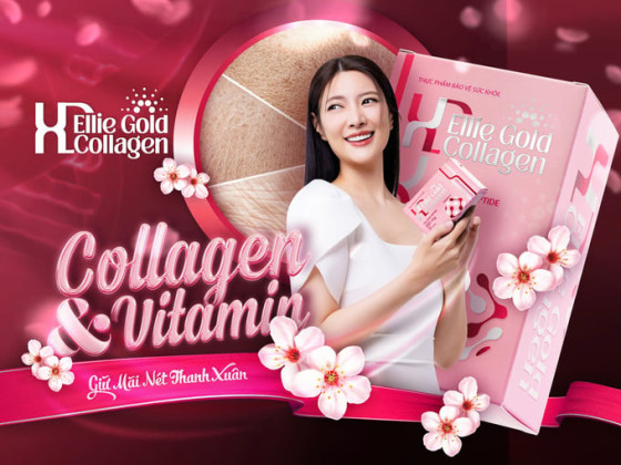 HD Ellie Gold: Đột phá công nghệ collagen, giải pháp vàng cho làn da khỏe đẹp