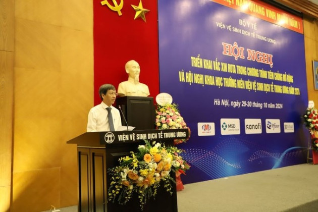 Hội nghị triển khai vaccine Rota trong chương trình tiêm chủng mở rộng và hội nghị khoa học thường niên năm 2024