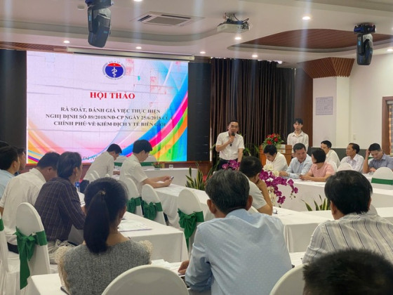 Đà Nẵng: Đánh giá thi hành một số điều của Luật Phòng, chống bệnh truyền nhiễm về kiểm dịch y tế biên giới
